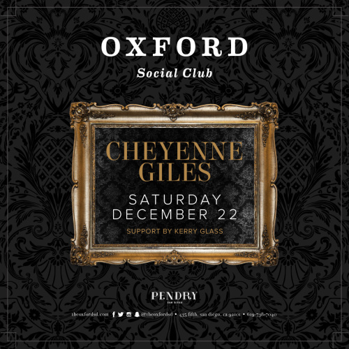 Oxford Social Club: Cheyenne Giles - Oxford Social Club