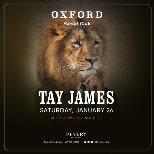 Oxford Social Club: Tay James - Oxford Social Club