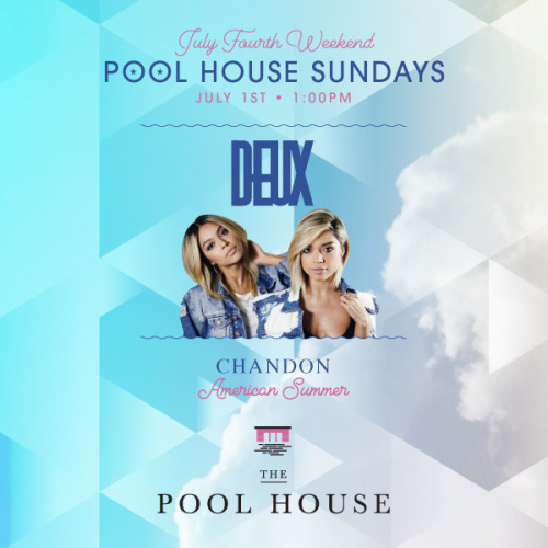 Pool House Sundays: Moet American Summer - Pool House