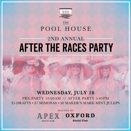 PH: Opening day at the Races Party - Pool House