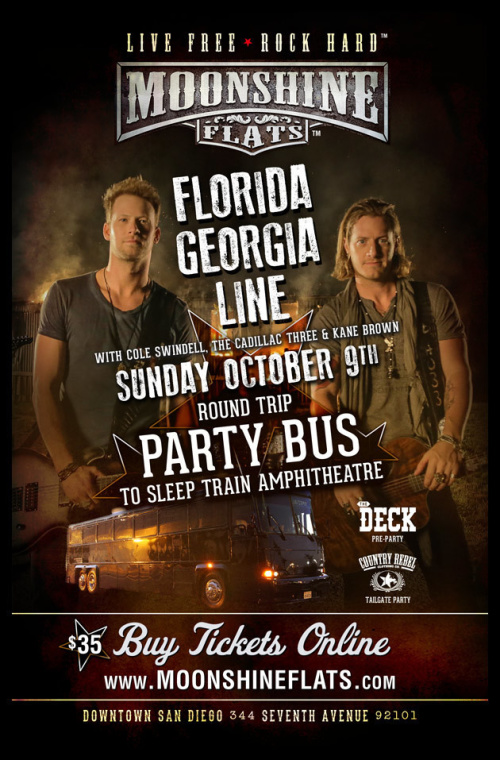Florida Georgia Line Tailgate and Party Bus from Moonshine Flats - Moonshine Flats