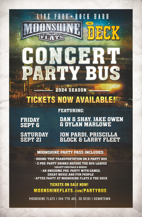 Jon Pardi Concert Party Bus at Moonshine Flats - Moonshine Flats