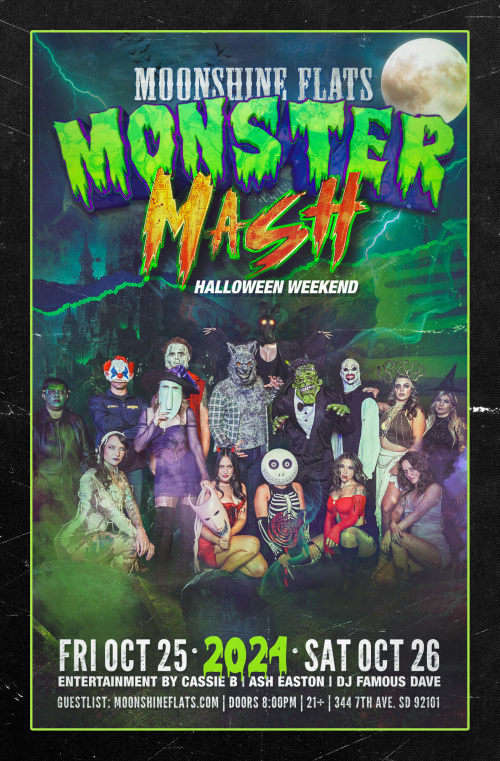 Monster Mash Halloweekend with Cassie B at Moonshine Flats - Moonshine Flats