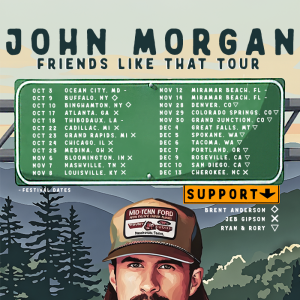 John Morgan Live in Concert with Ryan and Rory at Moonshine Flats, Wednesday, December 10th, 2025
