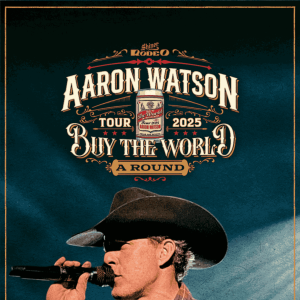 Aaron Watson Live in Concert at Moonshine Flats, Thursday, October 23rd, 2025