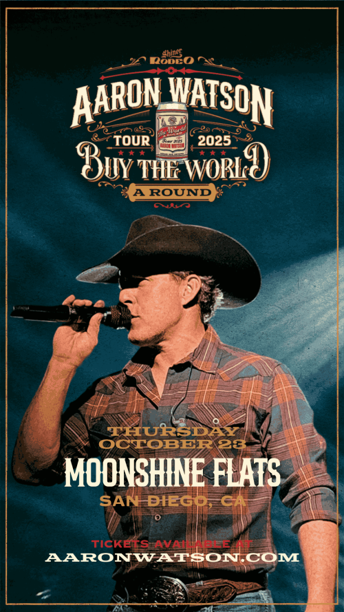 Aaron Watson Live in Concert at Moonshine Flats - Moonshine Flats