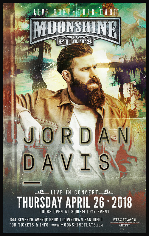 Jordan Davis LIVE in Concert at Moonshine Flats - Moonshine Flats