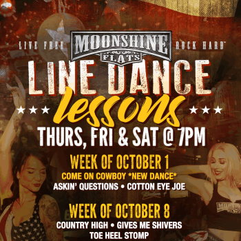 Line Dance Lessons at Moonshine Flats