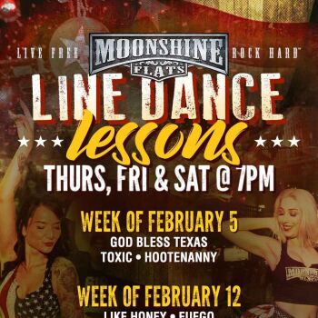 Line Dance Lessons at Moonshine Flats