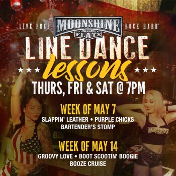 Line Dance Lessons at Moonshine Flats