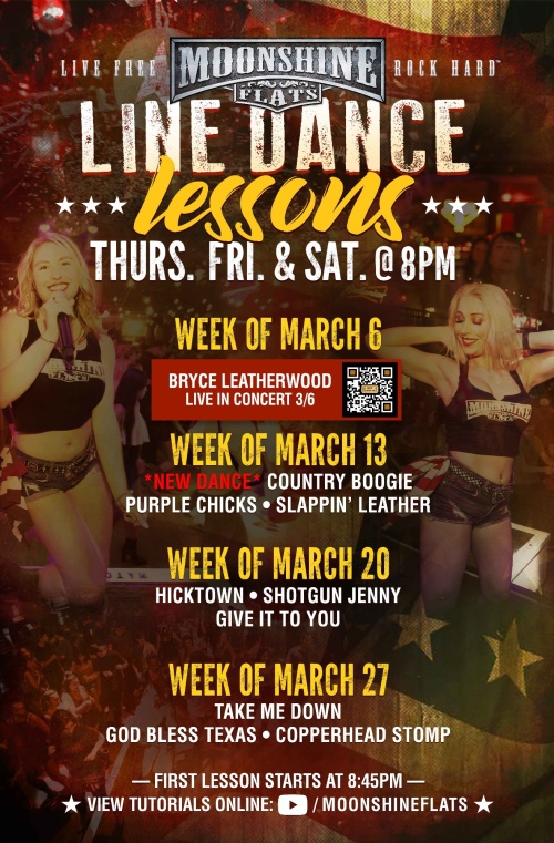 Line Dance Lessons at Moonshine Flats - Moonshine Flats