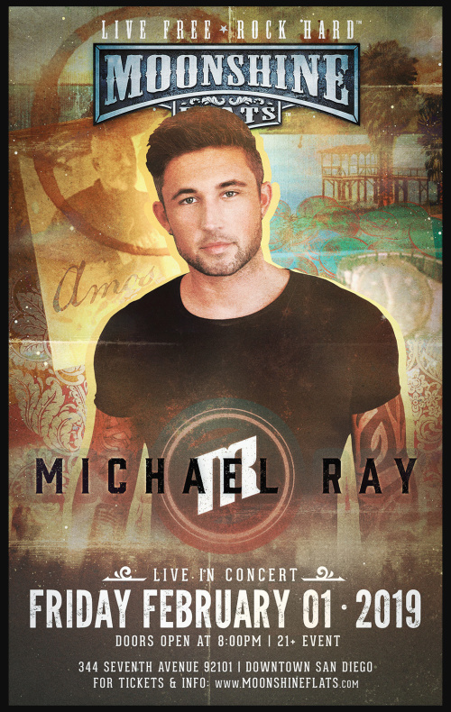 Michael Ray Live in Concert with Matt Stell at Moonshine Flats - Moonshine Flats