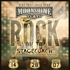 STAGECOACH Giveaways at Moonshine Flats, Thursday, February 14th, 2019