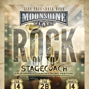 STAGECOACH Giveaways at Moonshine Flats, Thursday, February 14th, 2019
