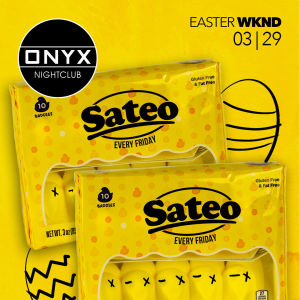 Sateo Fridays at Onyx Nightclub | March 29th Event, Friday, March 29th, 2024