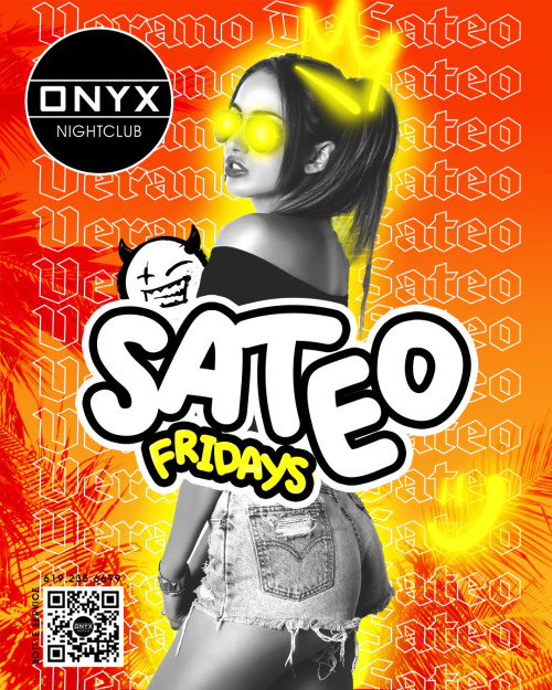 Sateo Fridays at Onyx Nightclub | June 21st Event - Onyx Room
