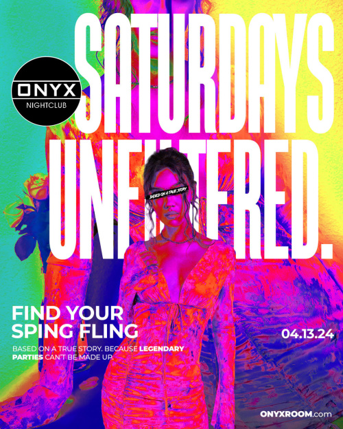 Onyx Saturdays | April 13th Event - Onyx Room