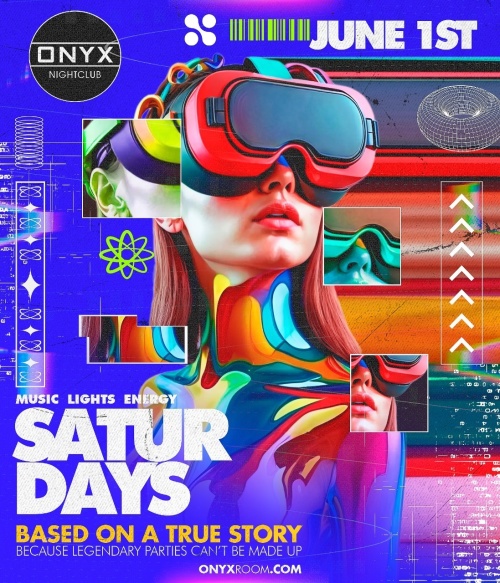 Onyx Saturdays | June 1st Event - Onyx Room
