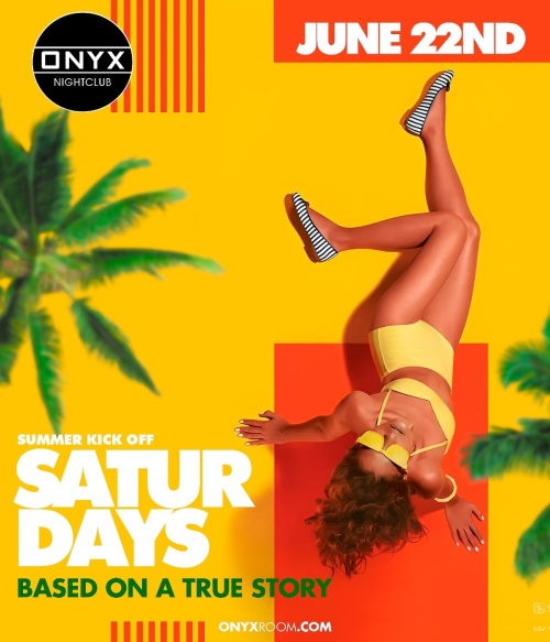 Onyx Saturdays | June 22nd Event - Onyx Room