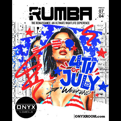 Rumba Fridays | July 4th Event, Friday, July 4th, 2025