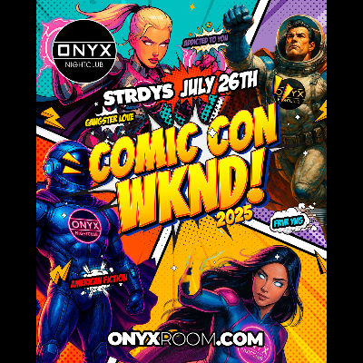 Onyx Saturdays | July 26th Event, Saturday, July 26th, 2025