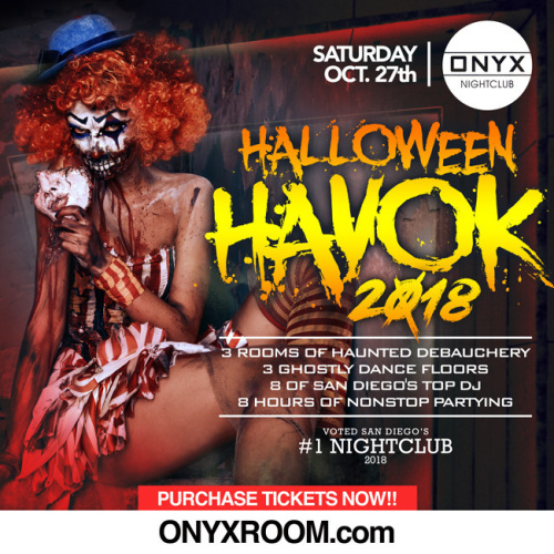 ONYX ROOM presents Halloween Havok - Onyx Room