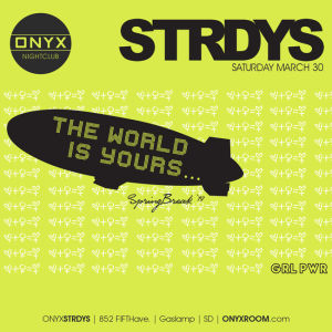 ONYX Saturdays: Never Before Now, Saturday, March 30th, 2019