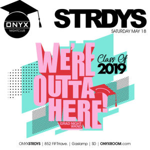 ONYX Saturdays: Never Before Now, Saturday, May 18th, 2019
