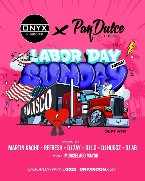 Onyx x Pan Dulce Life MDW Sunday - Onyx Room