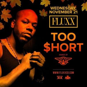 Too $hort, Wednesday, November 21st, 2018