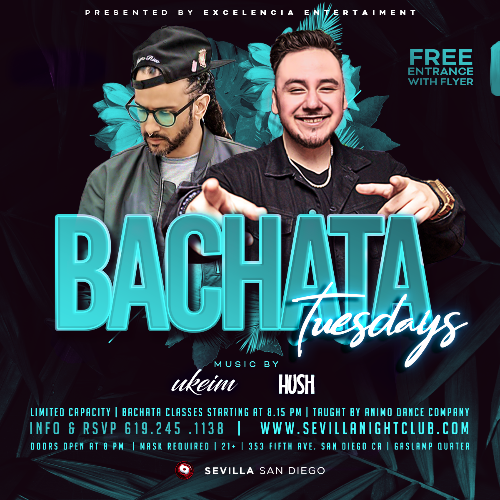 Event: BACHATA NIGHTS | Date: 2021-07-27