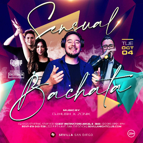Event: Sensual Bachata with Zonik and Hush | Date: 2022-10-04