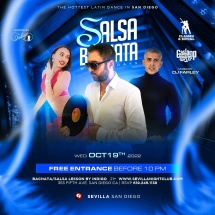 SALSA & BACHATA WEDNESDAY - DJ FARLEY + INDIGO