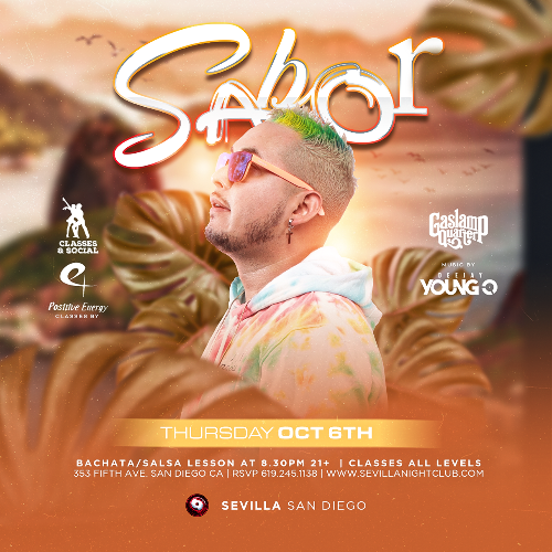 Event: SABOR THURSDAYS WITH YOUNG O | Date: 2022-10-06