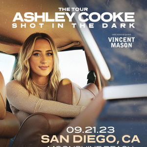 The Tour - Ashley Cooke - Shot In The Dark with Vincent Mason at Moonshine Beach, Thursday, September 21st, 2023