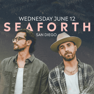 Seaforth Live in Concert at Moonshine Beach, Wednesday, June 12th, 2024