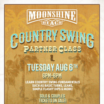 Country Swing Dance Class at Moonshine Beach