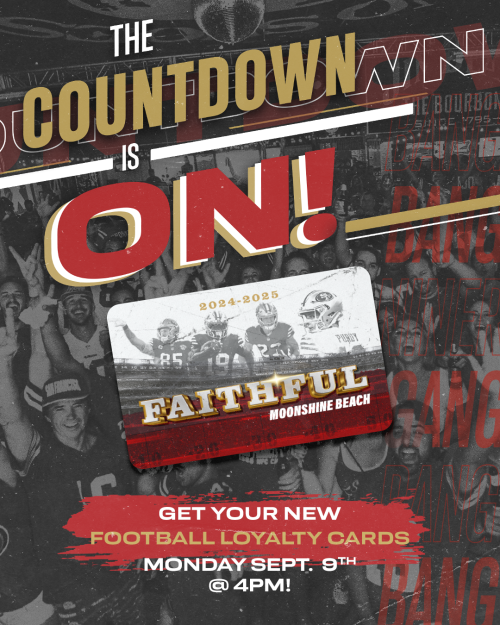 49ers vs. Jets + Loyalty Card Release at Moonshine Beach! - Moonshine Beach