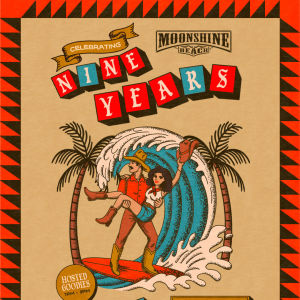 9-Year Anniversary Party with DJ Kiki at Moonshine Beach, Friday, May 9th, 2025