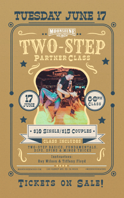 Two-Step Partner Dance Class at Moonshine Beach - Moonshine Beach