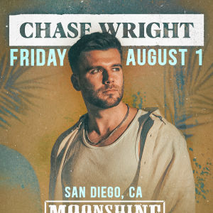 Chase Wright Live in Concert at Moonshine Beach, Friday, August 1st, 2025
