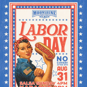 Labor Day Weekend with DJ KIKI at Moonshine Beach, Sunday, August 31st, 2025