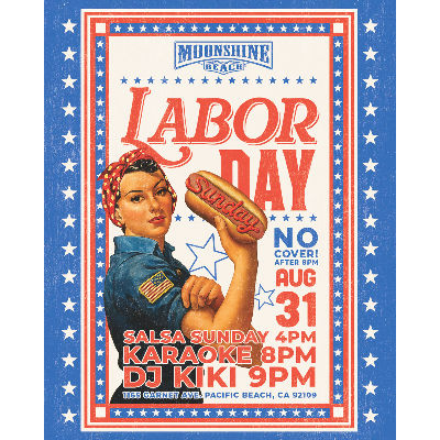 Labor Day Weekend with DJ KIKI at Moonshine Beach, Sunday, August 31st, 2025