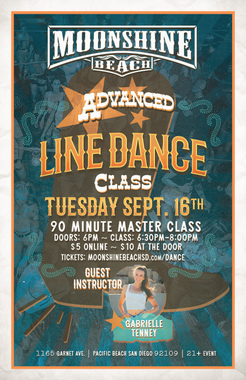 Advanced Line Dance Class at Moonshine Beach - Moonshine Beach