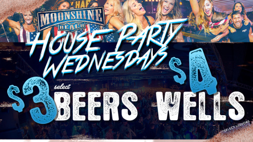 House Party Wednesdays at Moonshine Beach - Moonshine Beach
