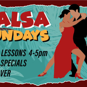Salsa Sundays at Moonshine Beach, Sunday, February 17th, 2019