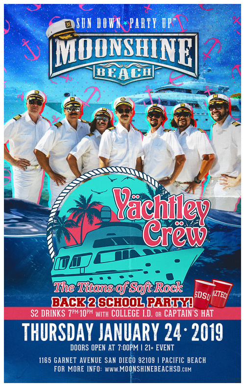 Back 2 School with Yachtley Crew LIVE at Moonshine Beach - Moonshine Beach