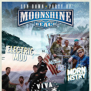 Electric Mud and MDRN HSTRY LIVE in Concert at Moonshine Beach, Thursday, March 28th, 2019