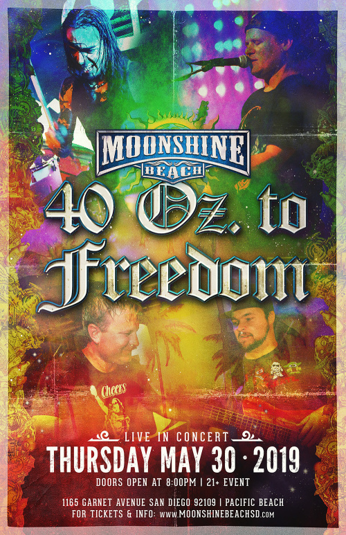 40 Oz. of Freedom Live at Moonshine Beach - Moonshine Beach