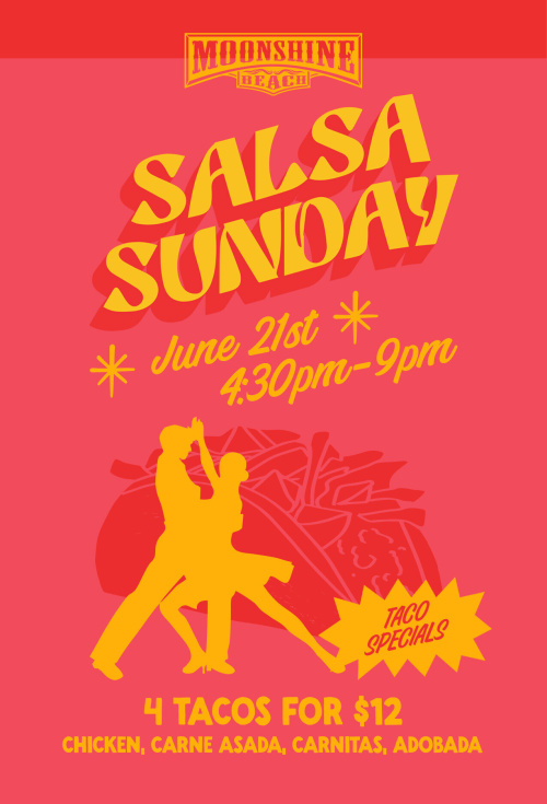 Salsa Sunday at Moonshine Beach - Moonshine Beach